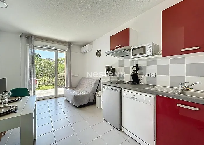 3497-appartement Aux Normes Handicapes Avec Piscine 아르젤레쉬르메르