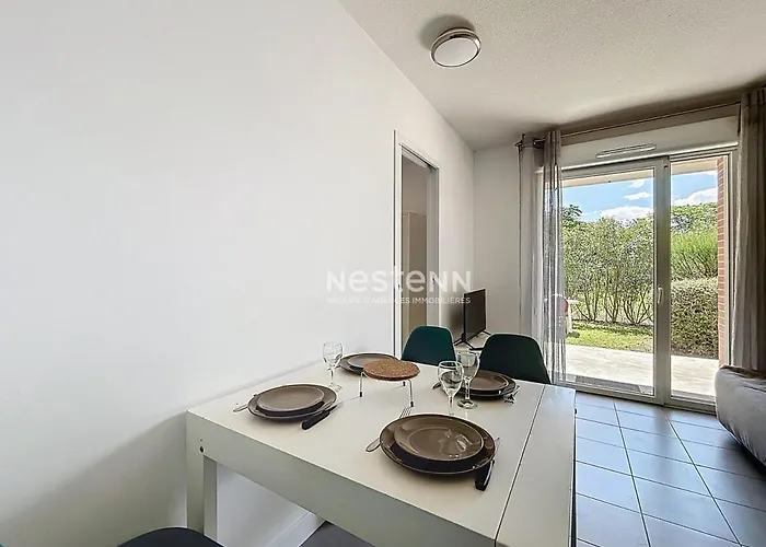 3497-appartement Aux Normes Handicapes Avec Piscine * 아르젤레쉬르메르